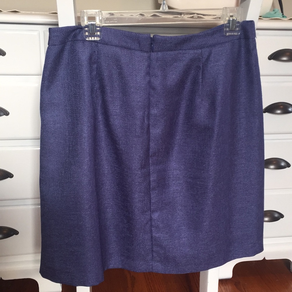 Blue a-line The Limited skirt, size M - Picture 2 of 3